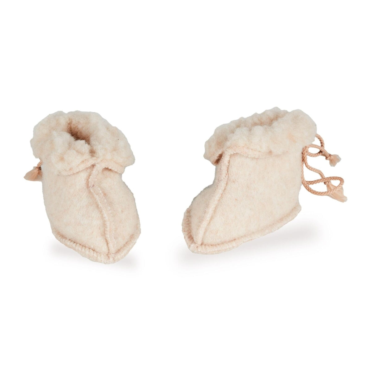 Slofjes Mini Merino - Nutmeg