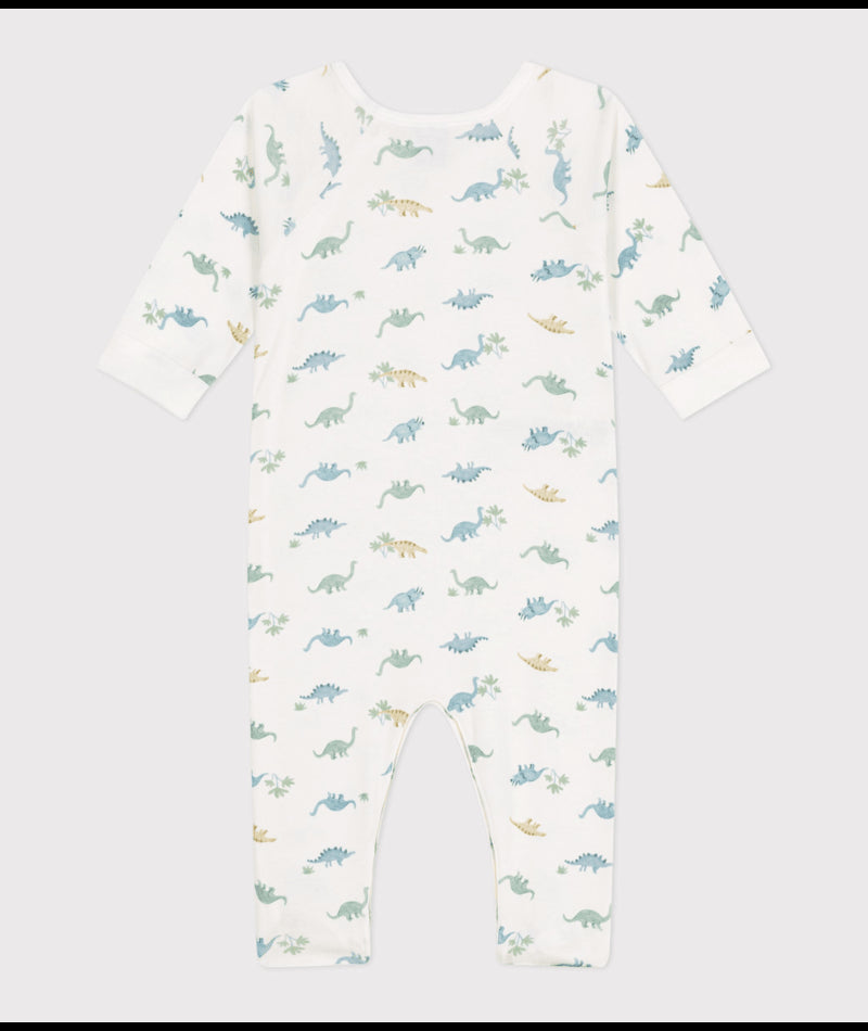 Katoenen pyjama met dinosaurusprint
