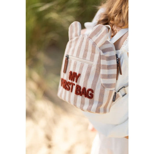 My First Bag Kinderrugzak - Stripes Terracotta