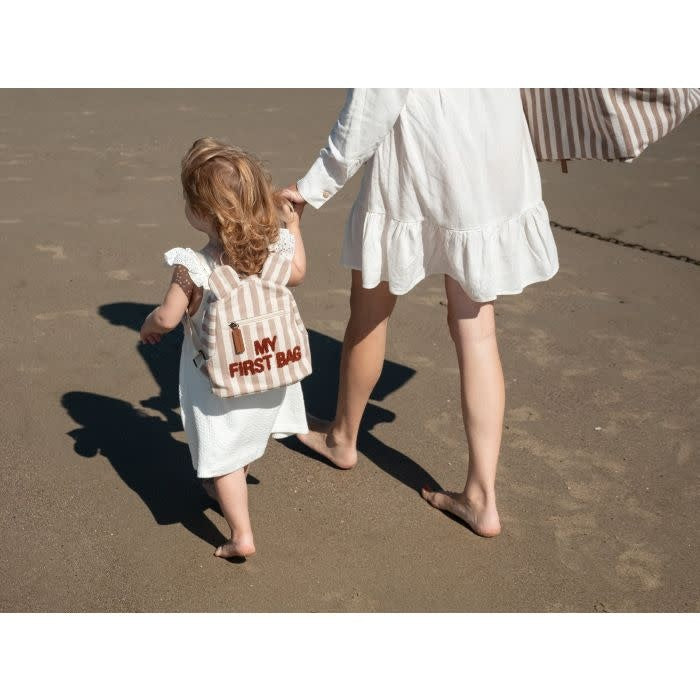 My First Bag Kinderrugzak - Stripes Terracotta