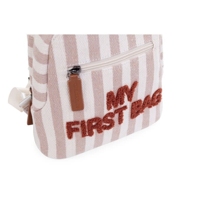 My First Bag Kinderrugzak - Stripes Terracotta