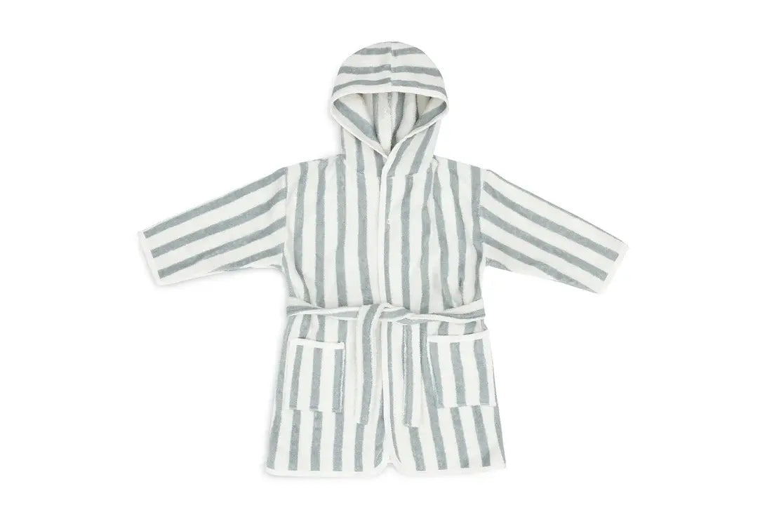 Badponcho Stripe Terry Sea Green