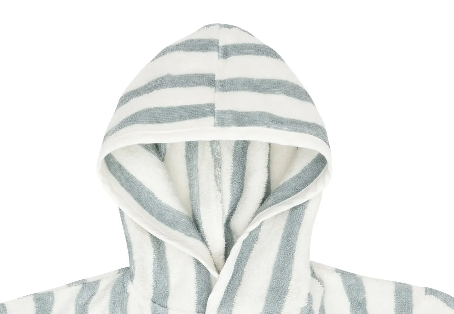Badponcho Stripe Terry Sea Green