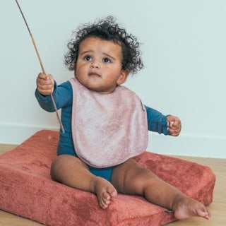 Regular Bib - Waterproof - Misty Rose