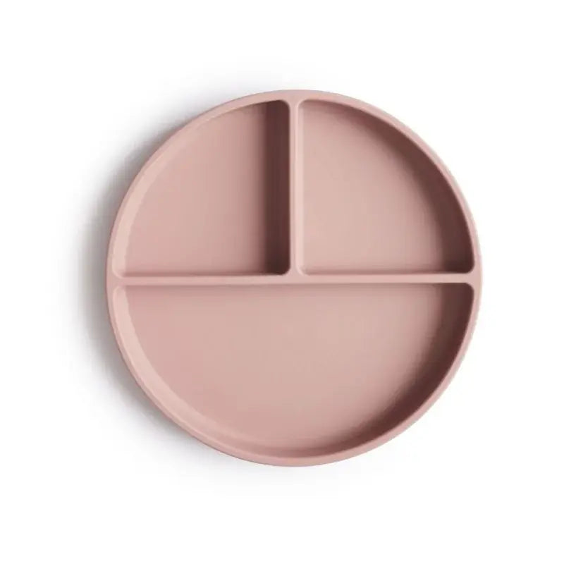 Siliconen bord met zuignap - Blush