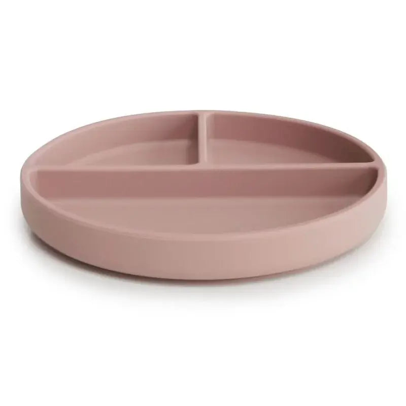 Siliconen bord met zuignap - Blush