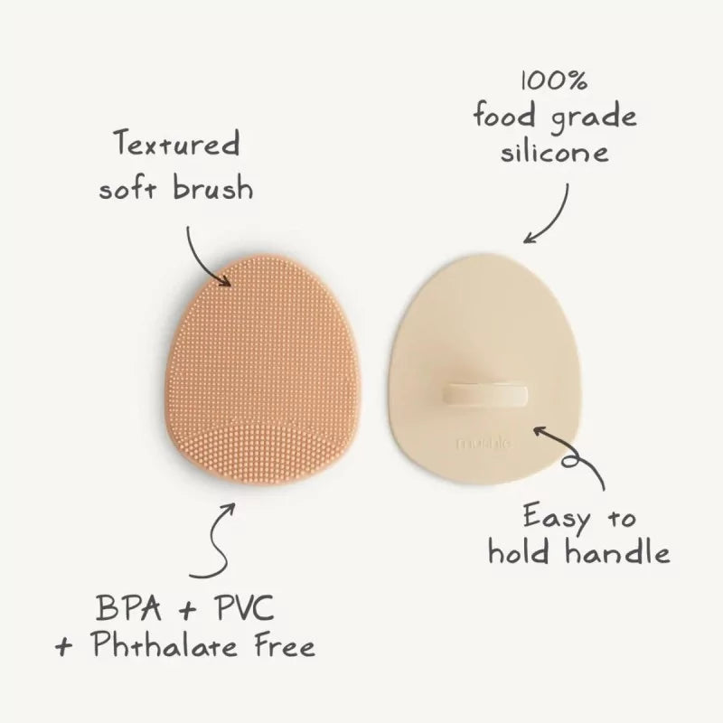Cradle Cap borstel - Tradewinds / Periwinkle