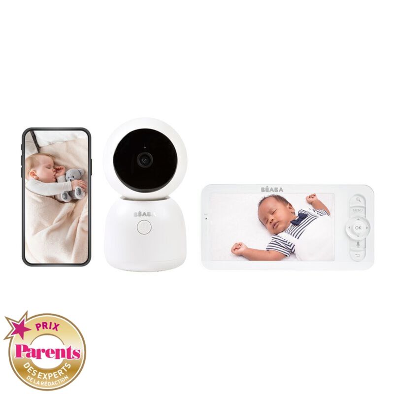 Zen night light video baby monitor White