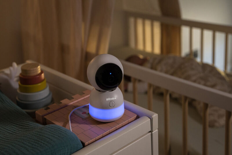 Zen night light video baby monitor White