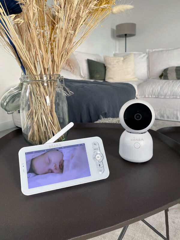 Zen night light video baby monitor White