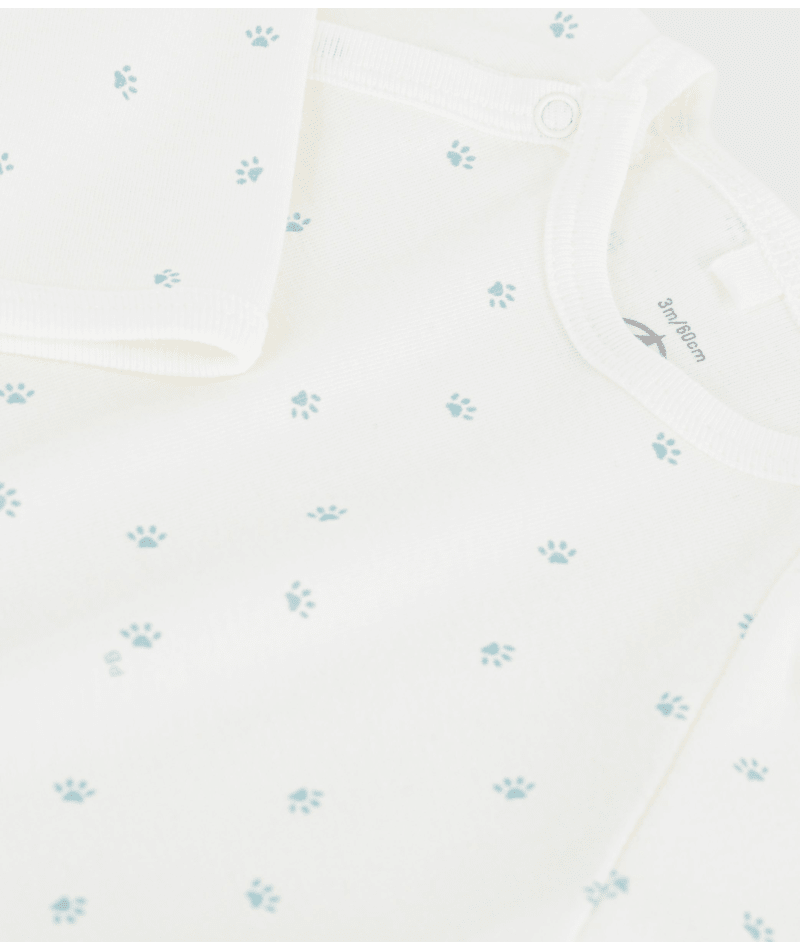 Katoenen babypyjama met print - Pootjes