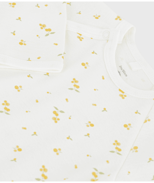 Fluwelen babypyjama - Citroen