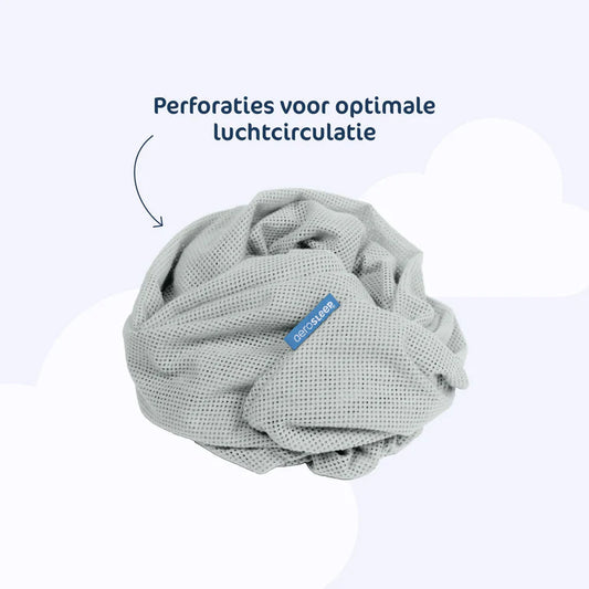 Sleep Safe Fitted Sheet PREMIUM 60x120 cm - Stone