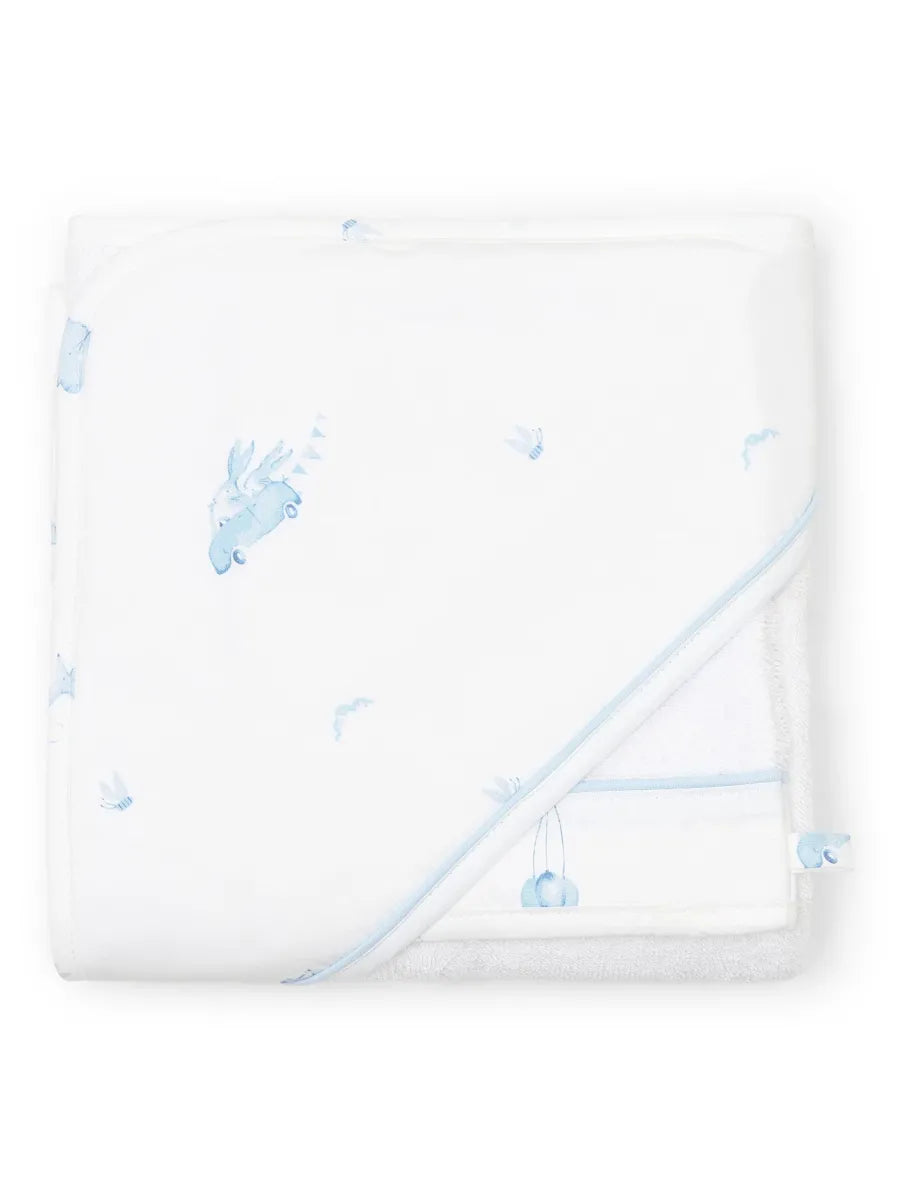 Badcape & Washandje - Blue Dreams