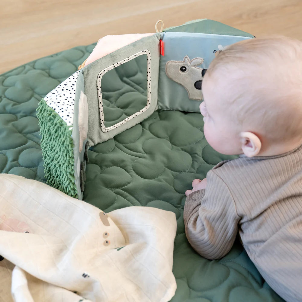 Fold-out sensory mirror - Tiny farm - Colour mix