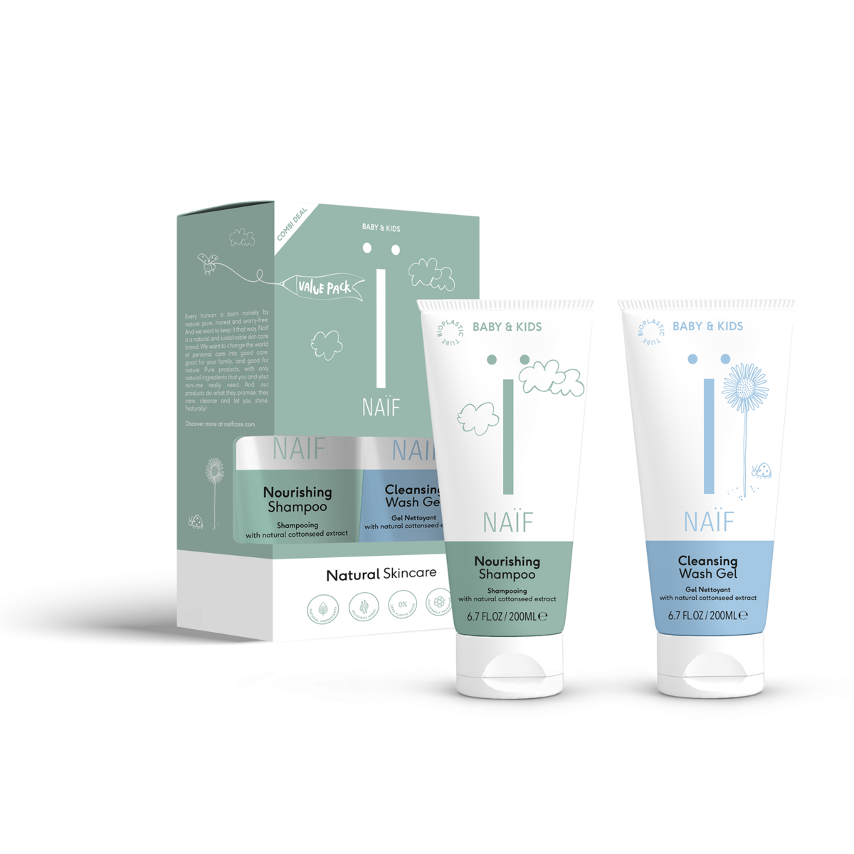 Valuepack Shampoo + Wasgel