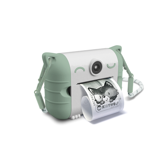 Kidyprint - Fototoestel met thermische printer - Groen