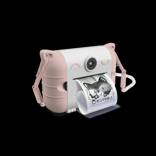 Kidyprint - Fototoestel met thermische printer - Roze