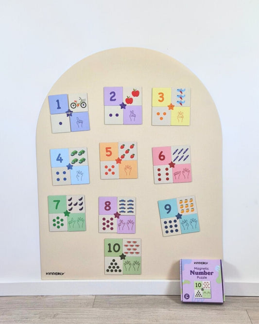 Magnetische Nummerpuzzel
