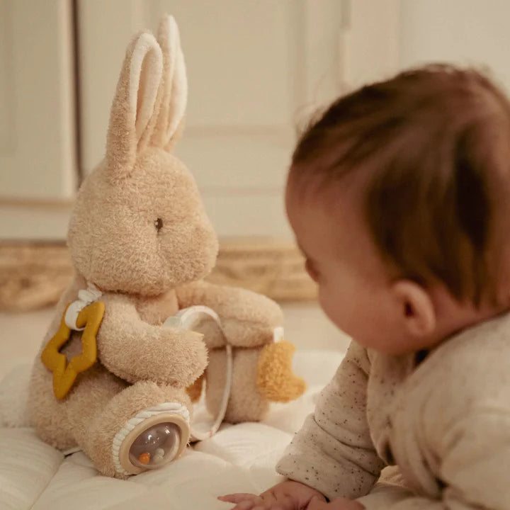 Activiteitenknuffel Konijn - Zand - Baby Bunny