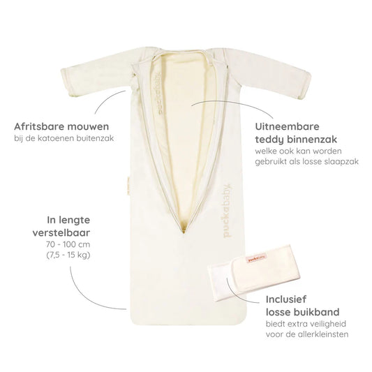 The Bag 4 Seasons - 6 M/2.5 Y | 100 CM - Pure