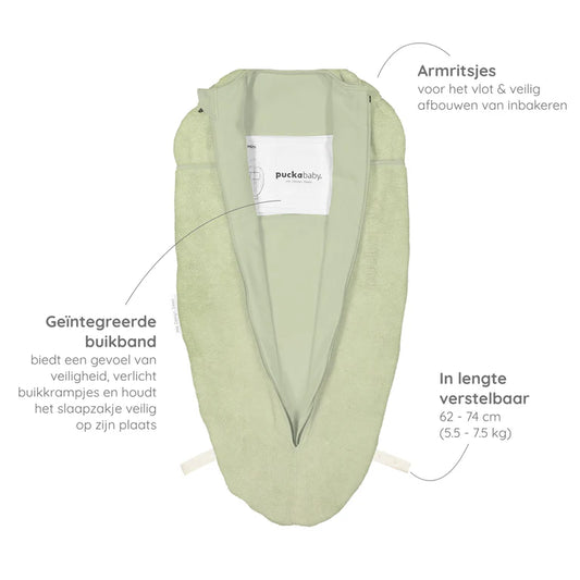 Mini 3/6 M - Teddy - Olive