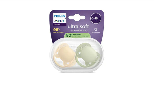 Fopspeen +6m Soft Perzik/Olijf