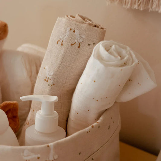 Swaddle - Beige - Newborn Naturals - Little Goose