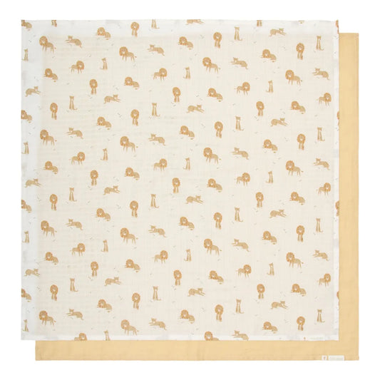Swaddle set - Safari Leo