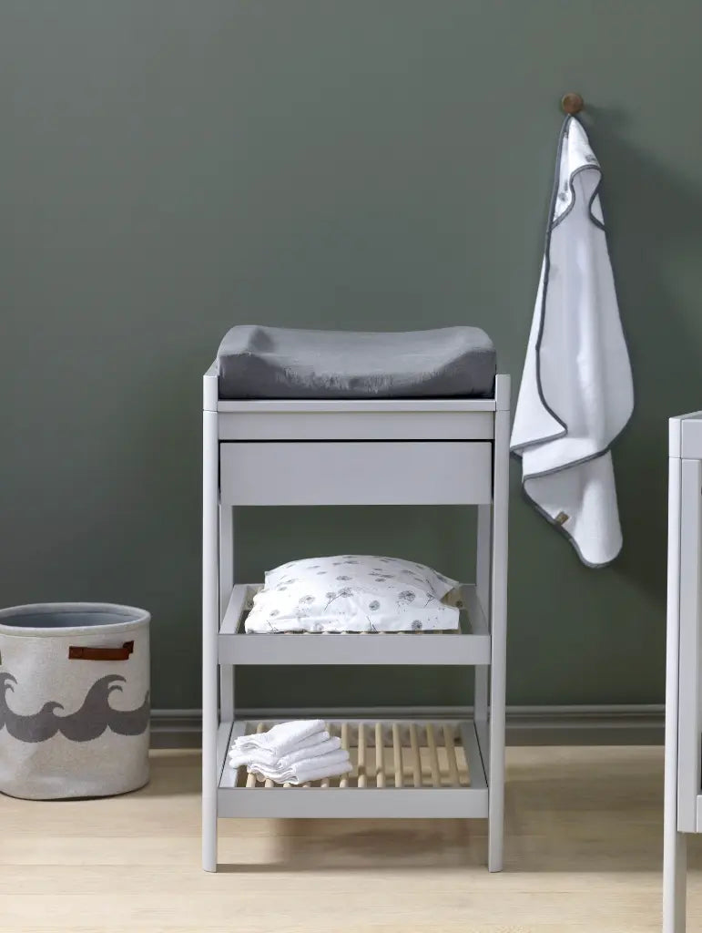 Verzorgingstafel Lukas Duo Soft Grey/Natural