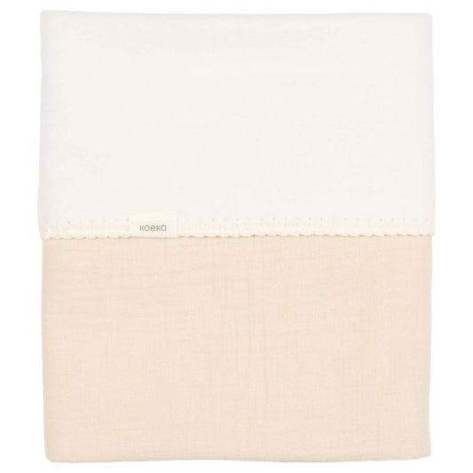 Wiegdeken Cotton Fleece Faro - Warm White