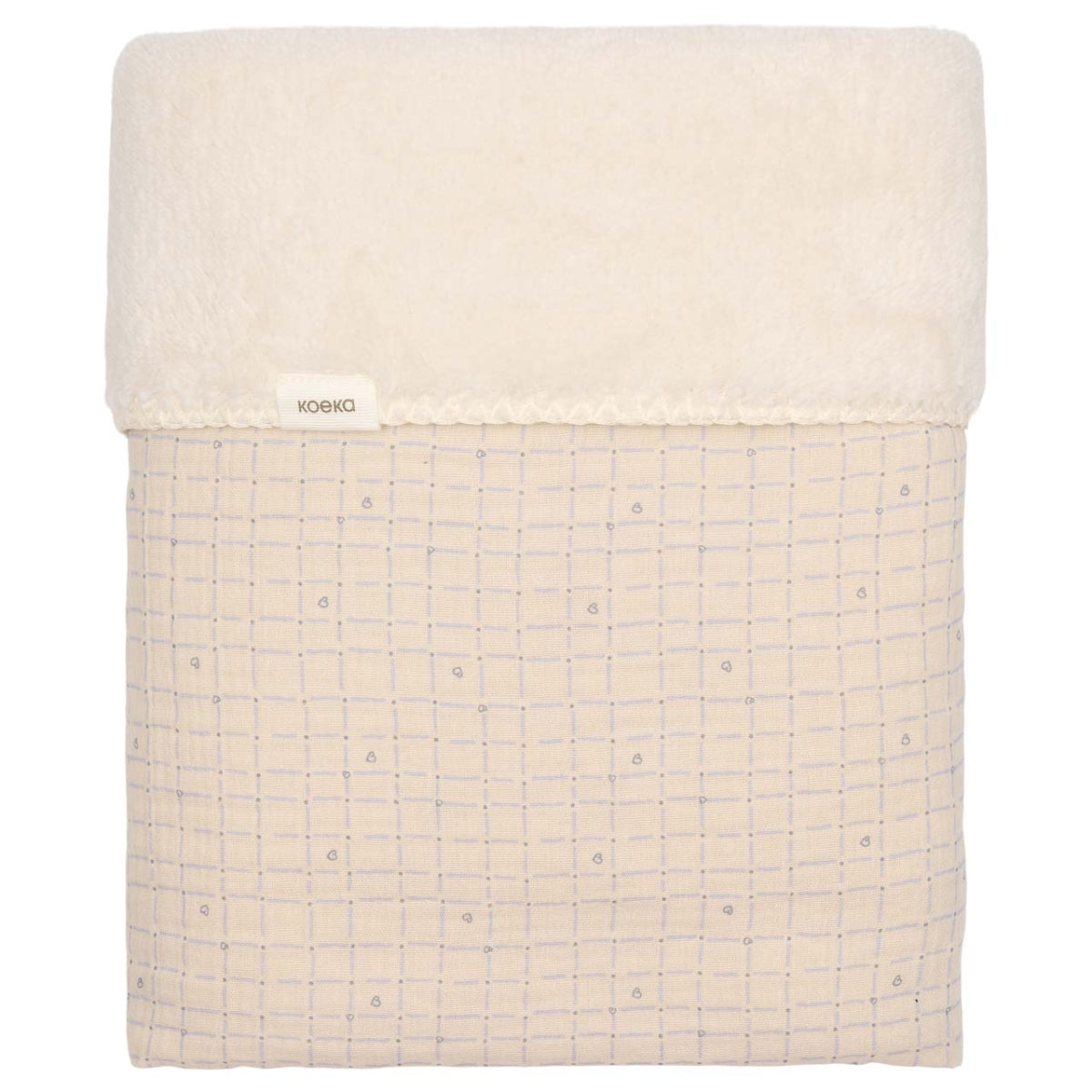 Wiegdeken Teddy Lind - Warm White