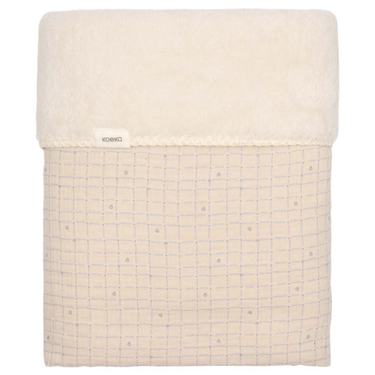 Wiegdeken Teddy Lind - Warm White