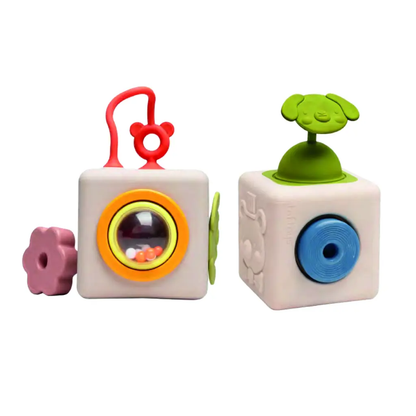Peek & Play Silicone Cube
