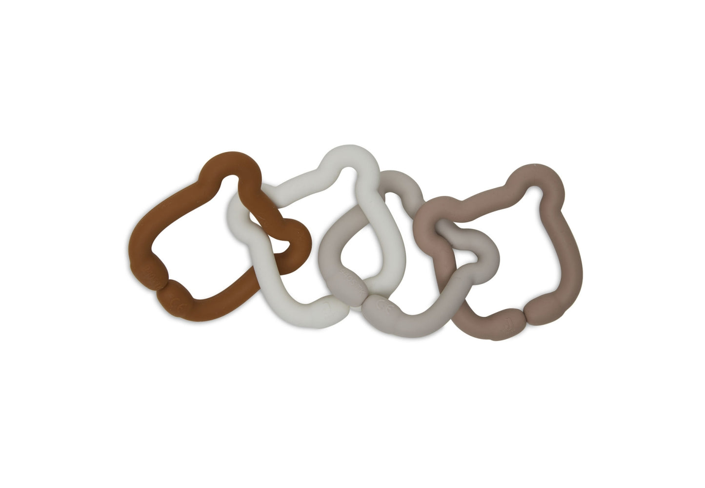 Siliconen Speelgoed Ringen Teddy Bear