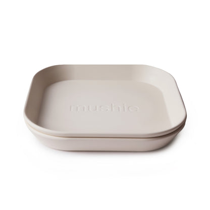 Plates square - Ivory (2)