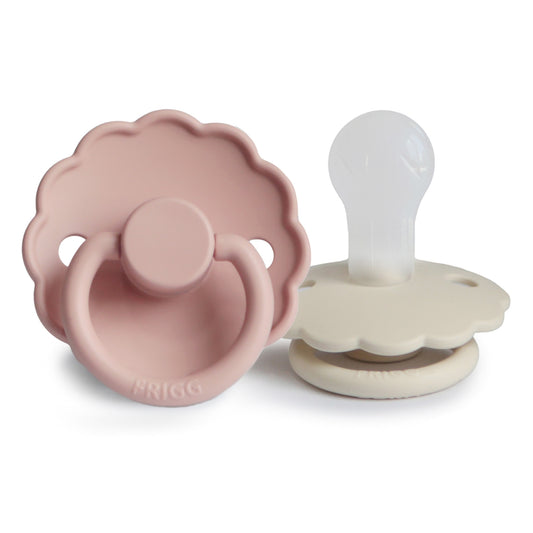 Daisy - Silicone - Blush/Cream T1 (2-pack) 0 - 6m