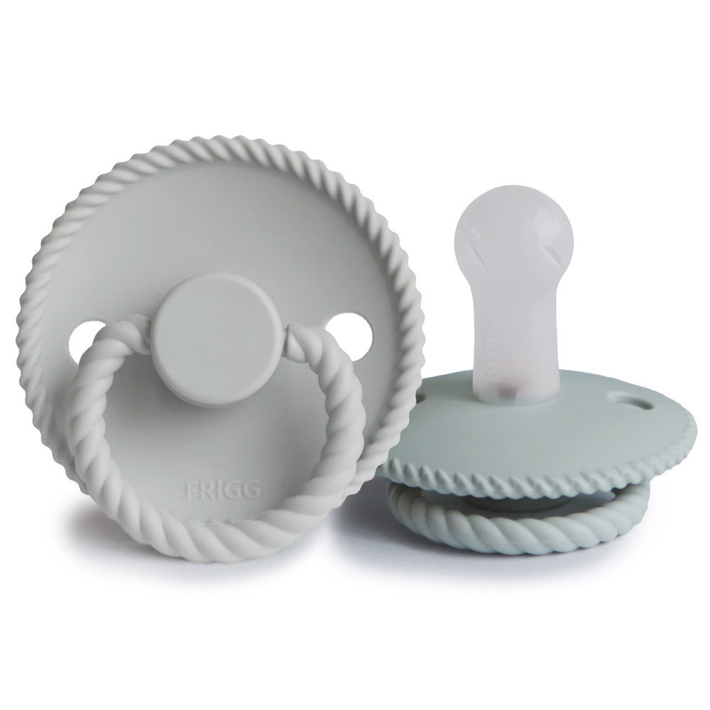 Rope - Silicone - Fr. Gray/Silver Gray T2 (2-pack) 6+m