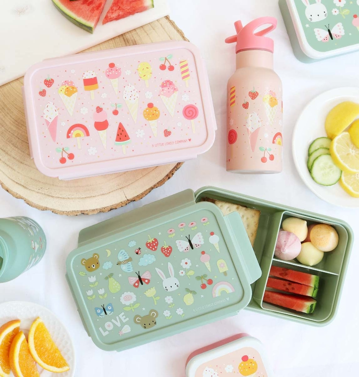 Bento lunch box: Ijsjes