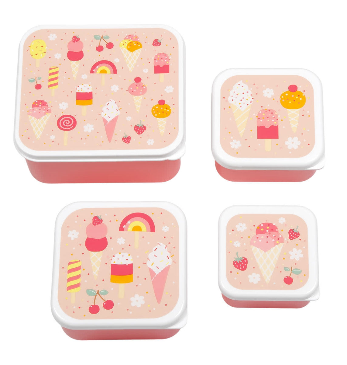 Lunch & snack box set: Ijsjes