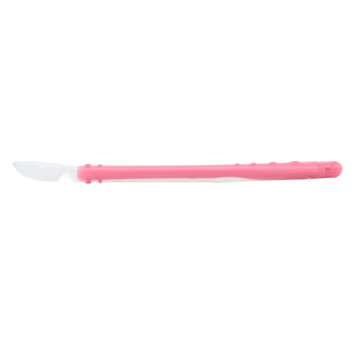 Zachte lepel uit silicone - 6m+ - Rood