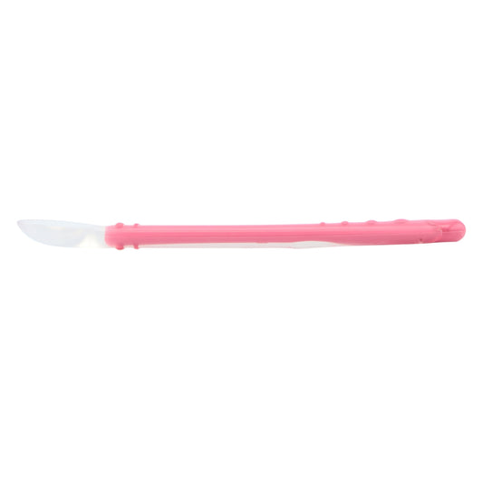 Zachte lepel uit silicone - 6m+ - Rood