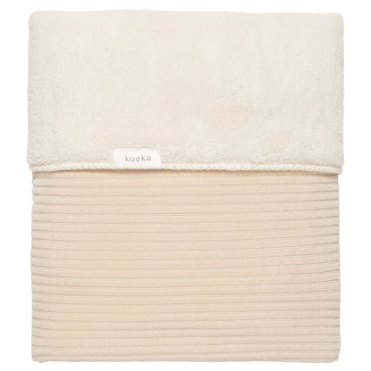 Wiegdeken teddy Vik - Sand