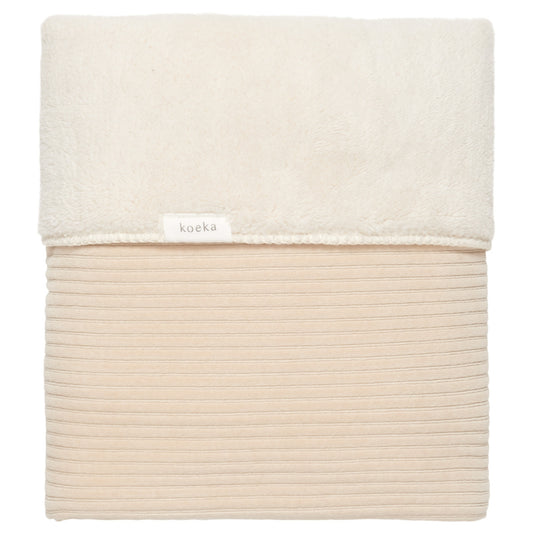Wiegdeken teddy Vik - Sand