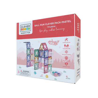 Ball Run Clever Pack Pastel 110 Stuks
