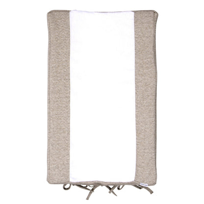 Aankleedkussenhoes  - Chevron Light Camel