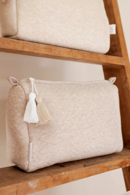 Toilettas - Chevron Light Camel