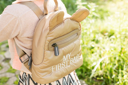My First Bag Kinderrugzak - Gewatteerd - Beige