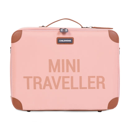 Mini Traveller Kinderkoffer - Roze Koper