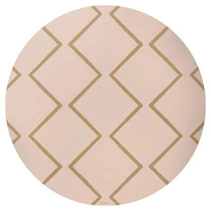 Round Splash Mat Beni - Autumn Gold